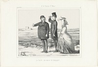 At Varenne, Saint-Maur. “There! My country house", plate 418 from Souvenirs d’artistes by Honoré-Victorin Daumier