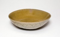 Bowl with Lotus Design