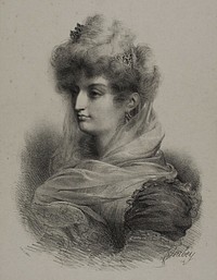 The Duchess d'Angoulème, Madame la Dauphine by Jean-Baptiste Isabey
