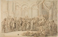 The Continence of Scipio by Unknown artist