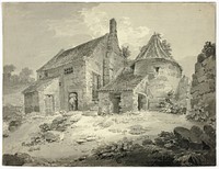 A Mill at Berwick Upon Tweed by William Alexander