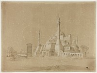 View of Constantinople by David Roberts