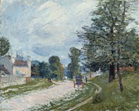 A Turn in the Road by Alfred Sisley