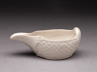 Pap Boat by Staffordshire Potteries