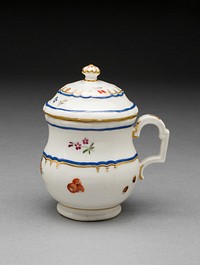 Cream Pot with Lid by Porzellanmanufaktur Frankenthal