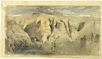 Mont Saleve by John Ruskin