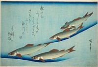 River trout by Utagawa Hiroshige