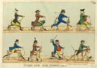 Everyone His Hobby, plate 2 by William Heath