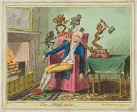 The Headache by George Cruikshank