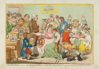 The Cow-Pock- or- The Wonderful Effects of the New Innoculation! by James Gillray