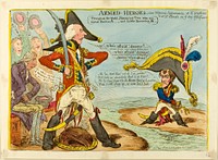 Armed Heroes by James Gillray