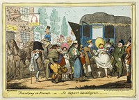 Traveling in France by George Cruikshank