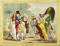 Les Invisibles by James Gillray