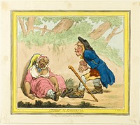 Cymon and Iphigenia by James Gillray