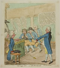 The Dagger Scene by James Gillray