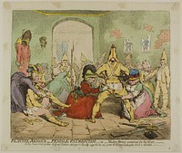 Flannel Armour; Female Patriotism by James Gillray