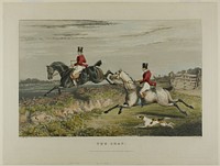 The Leap, from Fox Hunting by Charles Bentley