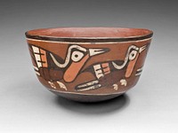 Bowl Depicting Birds by Nazca