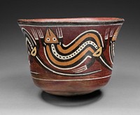 Cup Depicting Abstract Lizards by Nazca