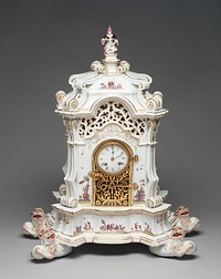 Clock by Meissen Porcelain Manufactory (Manufacturer)