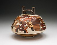 Vessel with Bird Beings by Nazca