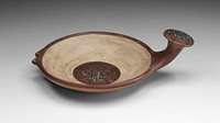 Miniature Tray Depicting a Frog by Inca