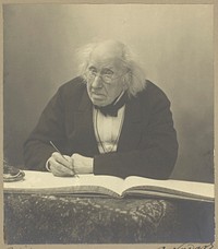 Marie-Eugène Chevreul by Paul Nadar