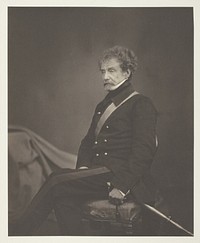 Lieutenant General Sir Colin Campbell, G.C.B. by Roger Fenton