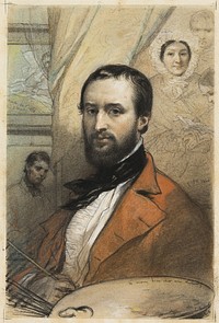 Self-Portrait by Louis Gallait