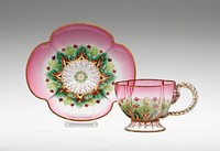 Demitasse Cup and Saucer by J. & L. Lobmeyr (Designer)