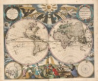 Orbis terrarum nova et accuratissima tabula