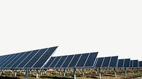 Solar farm, border background   psd