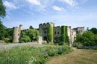 Allington castle, historical architecture brewhouse.