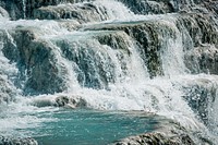 Cascade waterfall, sulphur spa, Saturnia.
