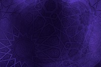 Purple ethnic background, abstract flower design 