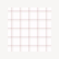 Checkered pattern square collage element vector