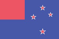 Flag of New Zealand illustration vector. Free public domain CC0 image.