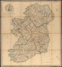             Ireland : from the best authorities, with the distances laid down in British statute miles          