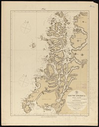             South America, west coast : republication of Brit. Admty. chart no. 1325, with additions to 1876          