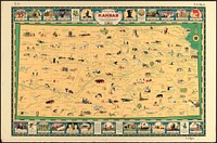             Pictorial map of Kansas          