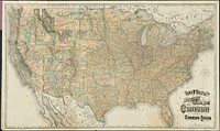             Rand McNally & Co's new railroad and county map of the United States and Dominion of Canada          