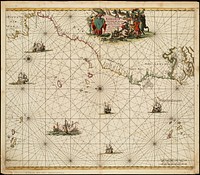             Barbariae et Guineae maritimi à freto Gibraltar ad fluvium Gambiae cum Insulis Salfis Flandrisis et Canaricis          