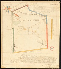             Plan of Princeton, surveyor's name not given, dated May 6, 1795.          