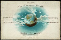             Yaggy's geographical study title page : comprising physical, political, geological and astronomical geography          