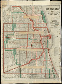             Rand McNally & Co.'s map of Chicago : no. 3          