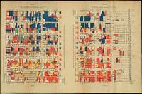             Nationalities map no. 1 - Polk Street to Twelfth, Halsted Street to Jefferson, Chicago ; Nationalities map no. 2 - Polk Street to Twelfth, Jefferson Street to Beach, Chicago          