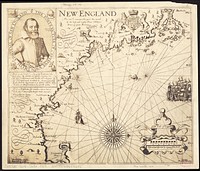             New England : the most remarqueable parts thus named by the high and mighty Prince Charles, Prince of great Britaine          