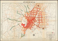             District within fire limit of Tokyo - 1928          