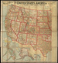             Western part of the United States of America including all its newly acquired territory          