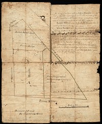             Plan of the land at Prince Street and Snowhill Street, Boston          